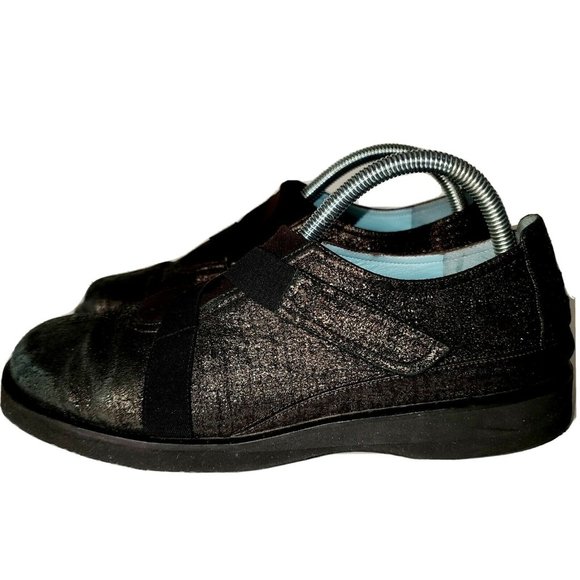 $480 Thierry Rabotin Lena Walking Shoes Black - Picture 3 of 9
